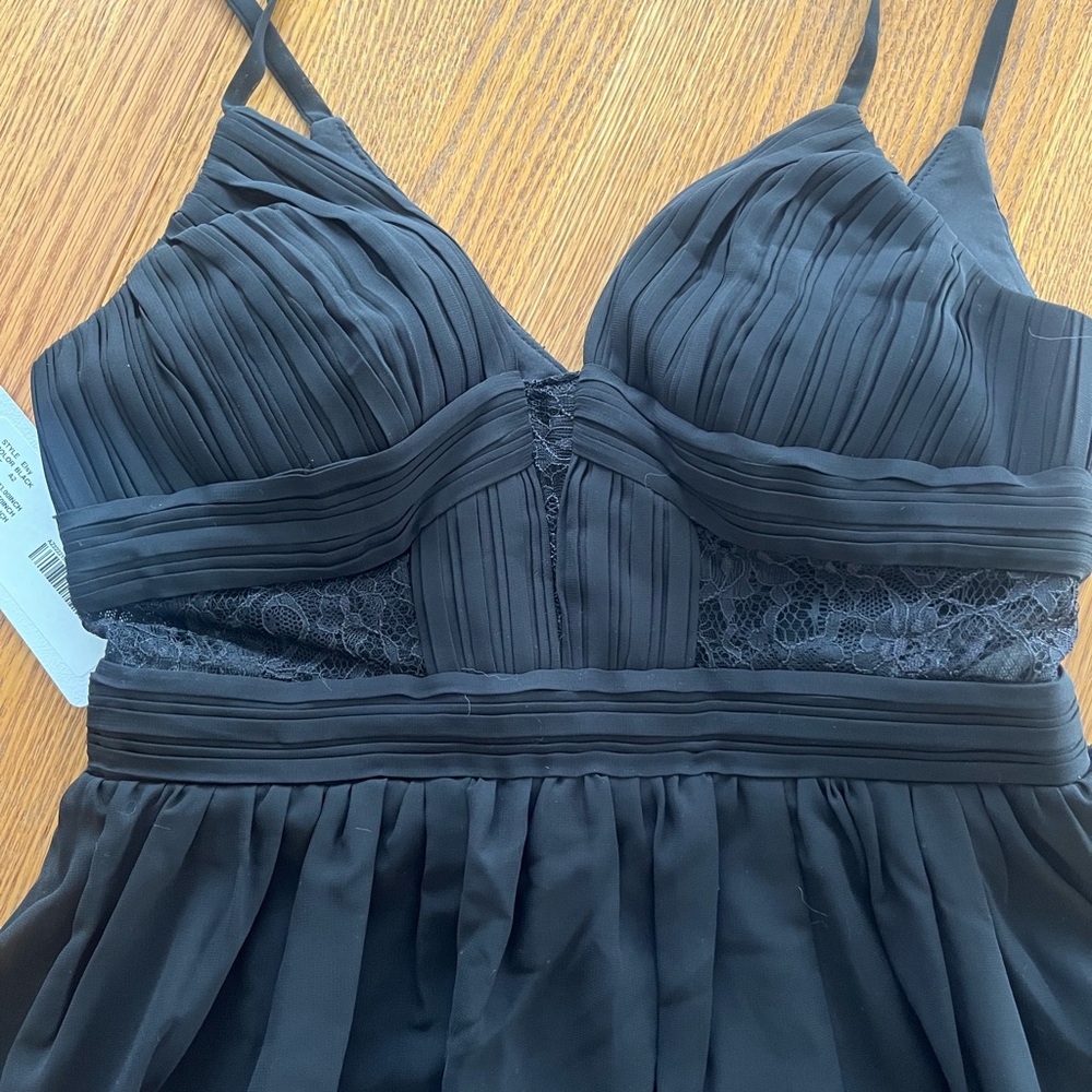 Azazie Elsy Black Dress
